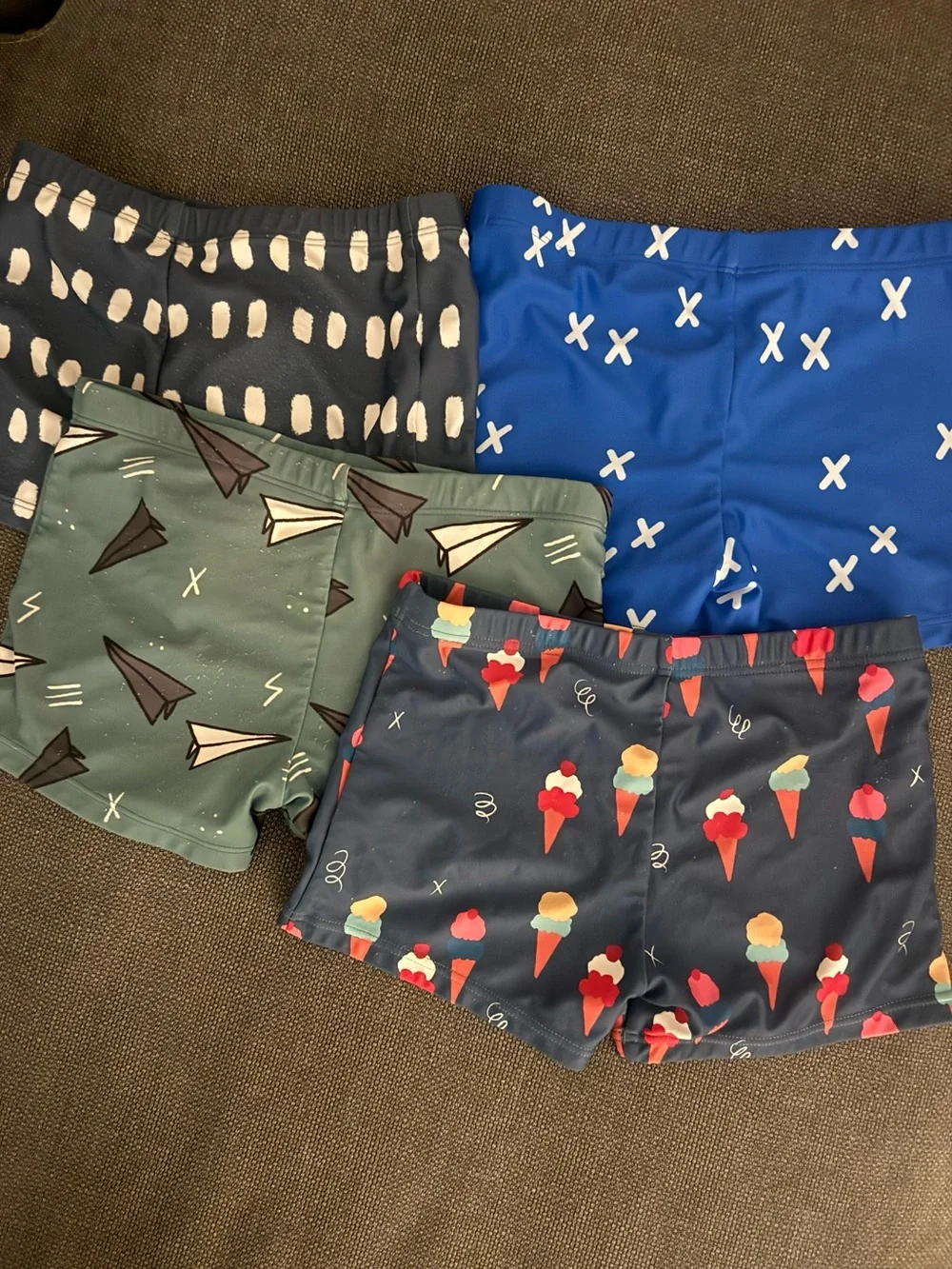 Rad Rev Littles Boy Swimsuit Shorties Trunks